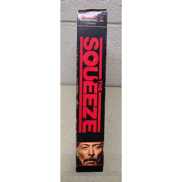 The Squeeze big box VHS - Action Movie - Van Cleef - Mark V - RARE!! - Picture 2 of 7